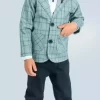 Παιδικό καρό κοστούμι 4τμχ. (2-9 ετών)