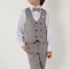 Παιδικό γκρι κοστούμι 4τμχ
