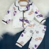 Κοριτσίστικες πιτζάμες με σχέδια (06-24 μηνών)