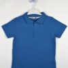 Πικέ μπλε Polo μπλούζα για αγόρι (5-9 ετών)